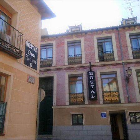 Hostal Don Jaime II Segovia Ngoại thất bức ảnh