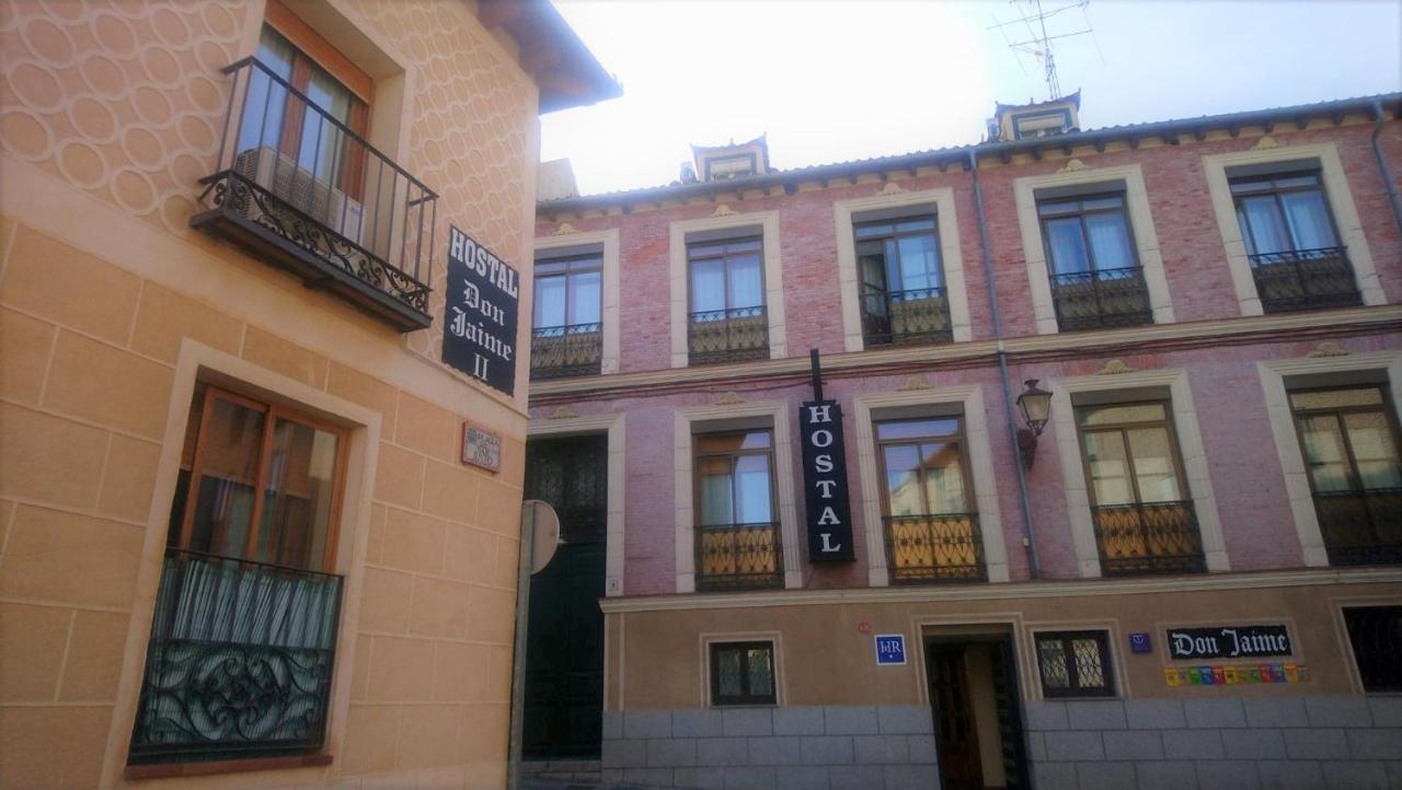 Hostal Don Jaime II Segovia Ngoại thất bức ảnh